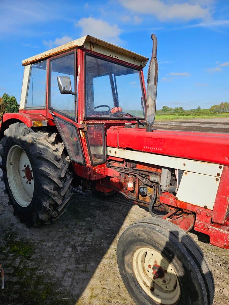 International 744 F - Start en rijdt goed, nette banden, Zakelijke goederen, Ophalen, Gebruikt, Tot 80 Pk, Case IH