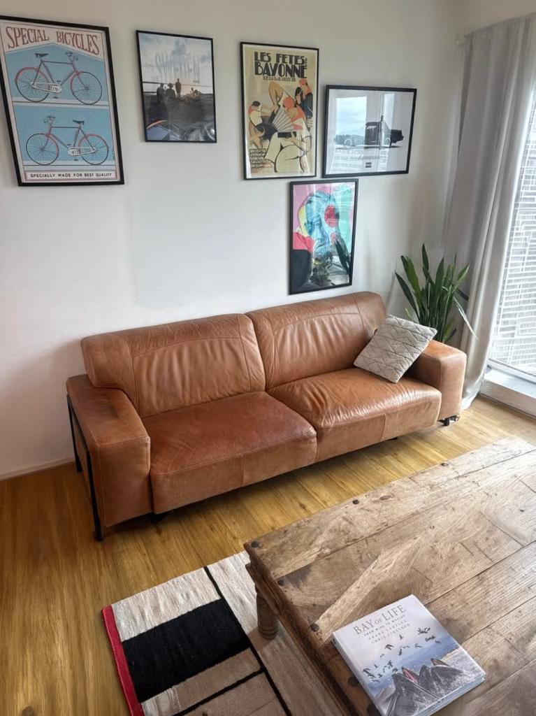Bonanza Design Bank, Gebruikt, Driepersoons, 75 tot 100 cm, Ophalen of Verzenden