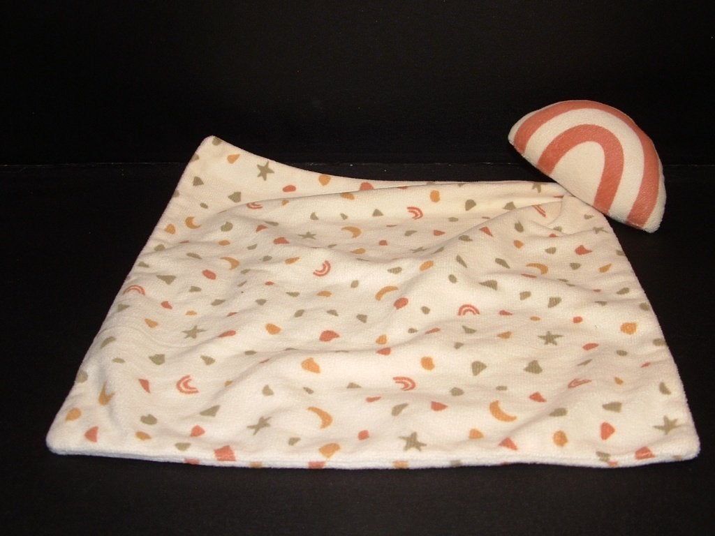 ZEEMAN KNUFFELDOEK VELOURS ROOMWIT MET GROEN, Kinderen en Baby's, Ophalen of Verzenden, Nieuw, Overige typen