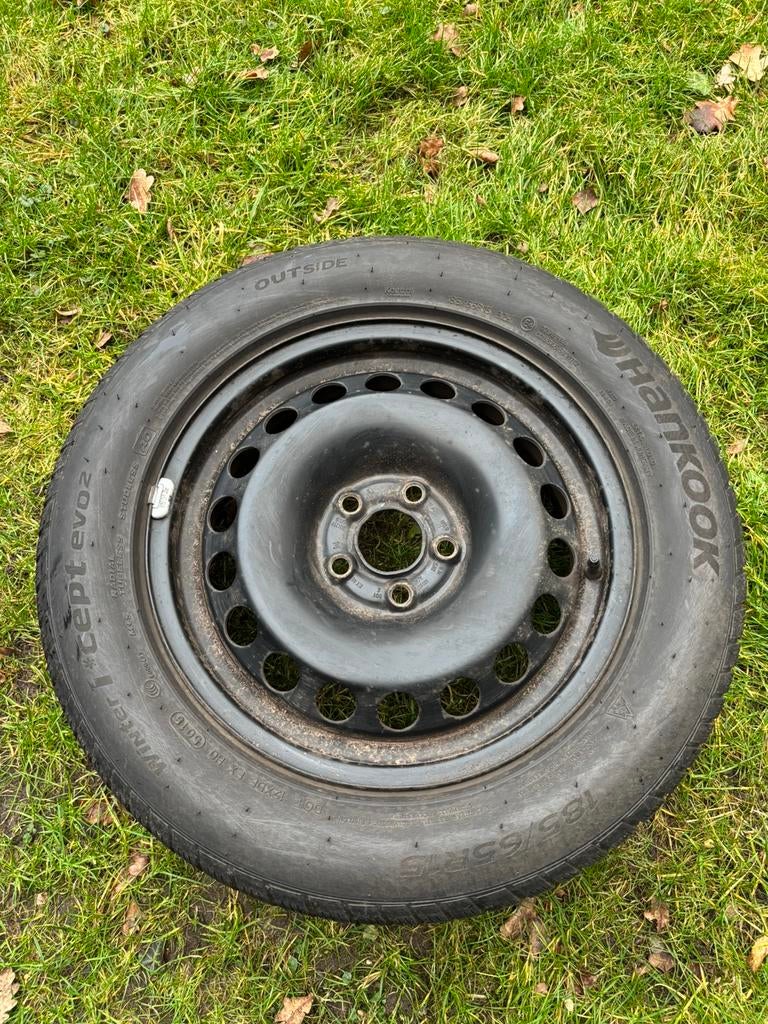 4x Wintervelgen + versleten band, Ophalen of Verzenden, Gebruikt