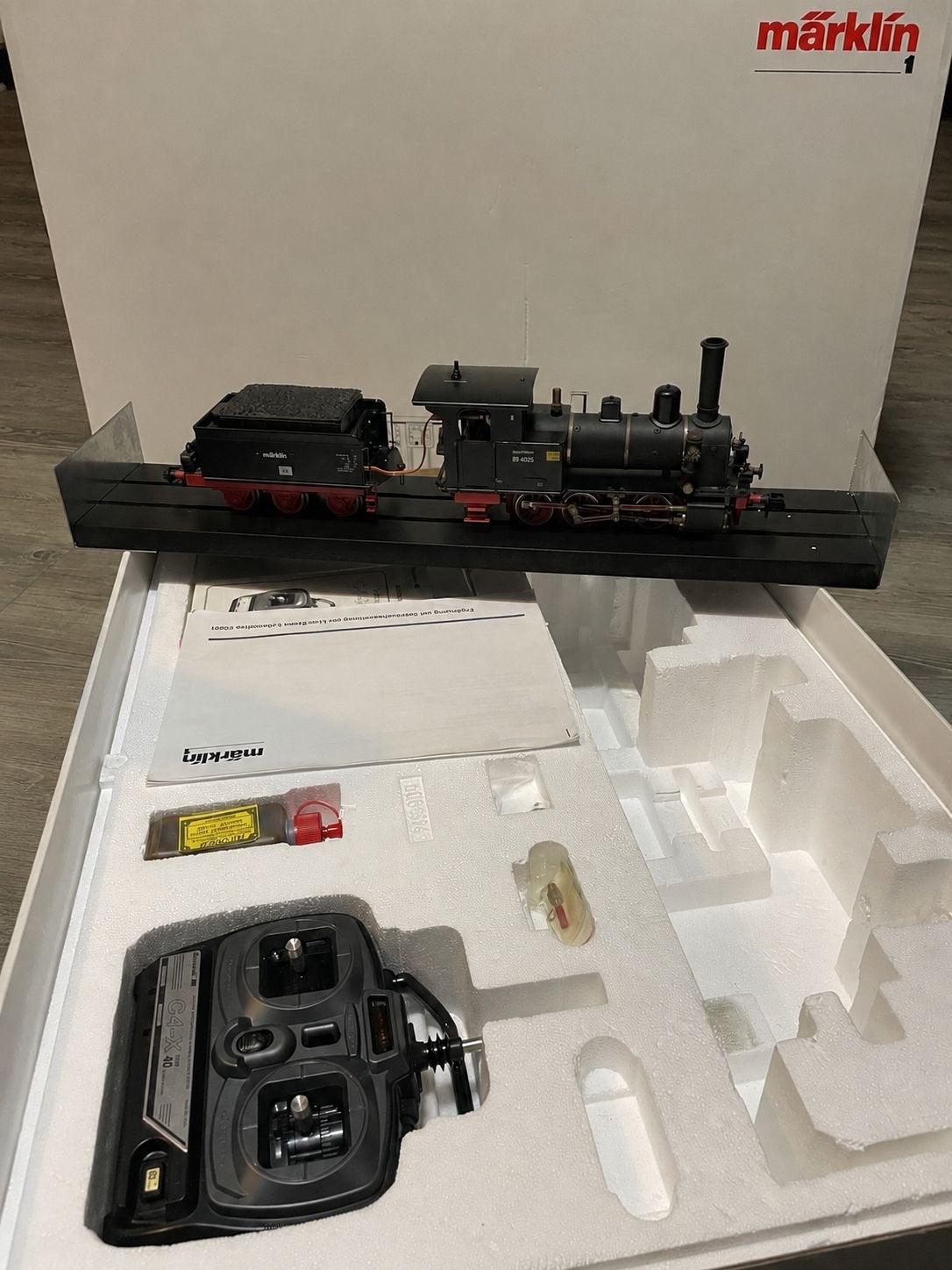 Live steam marklin 1 br89, Wisselstroom, Gebruikt, Locomotief, Ophalen of Verzenden