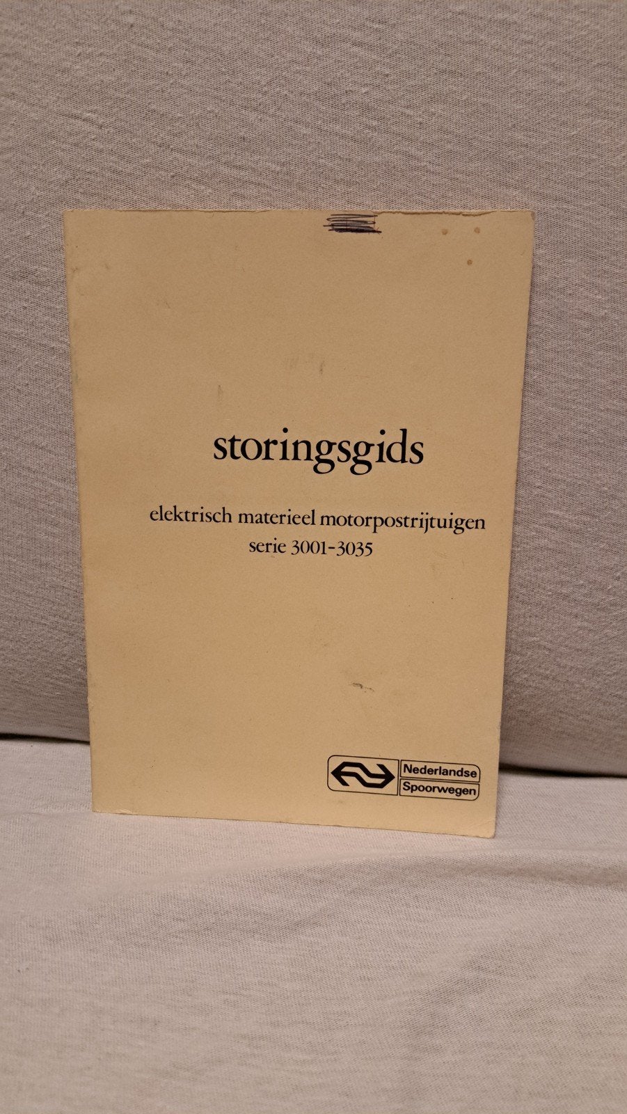 Storingsgids serie 3001-3035, Verzamelen, Ophalen of Verzenden, Gebruikt, Trein, Overige typen
