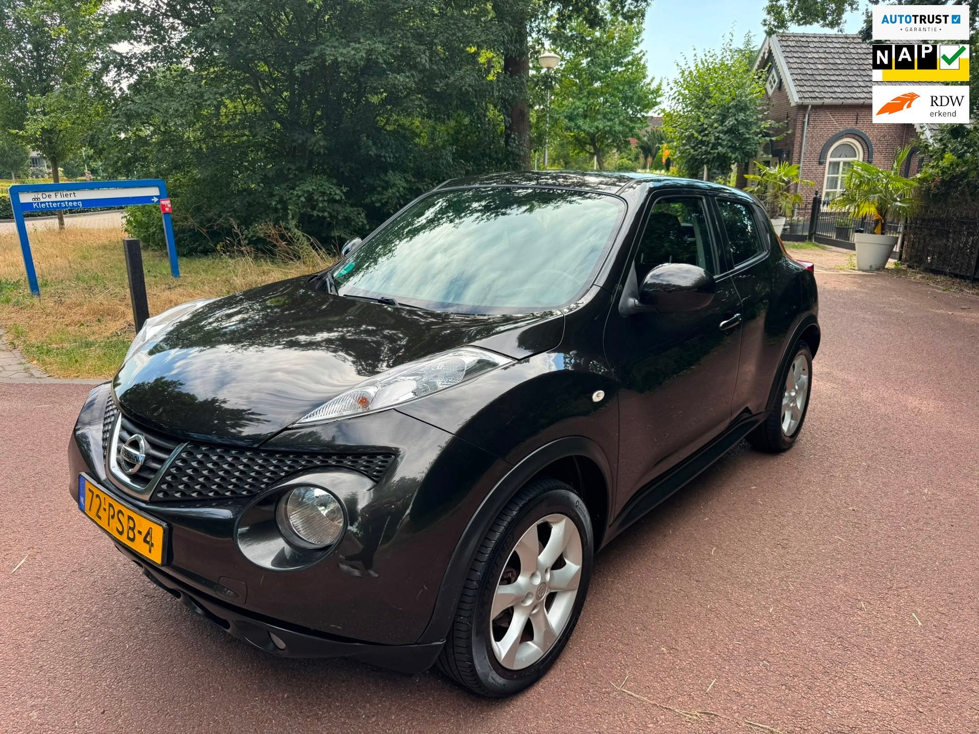 Nissan Juke 1.6 Acenta Eco / Airco / Android / Bt / Aux / NA, Auto's, Nissan, Voorwielaandrijving, Euro 5, 4 cilinders, Origineel Nederlands