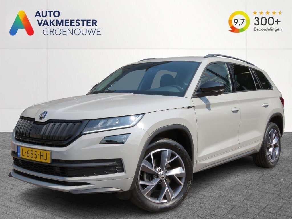 Skoda KODIAQ 1.5 TSI 150pk SPORTLINE / 19 Inch / Trekhaak we, Euro 6, 4 cilinders, Origineel Nederlands, Handgeschakeld