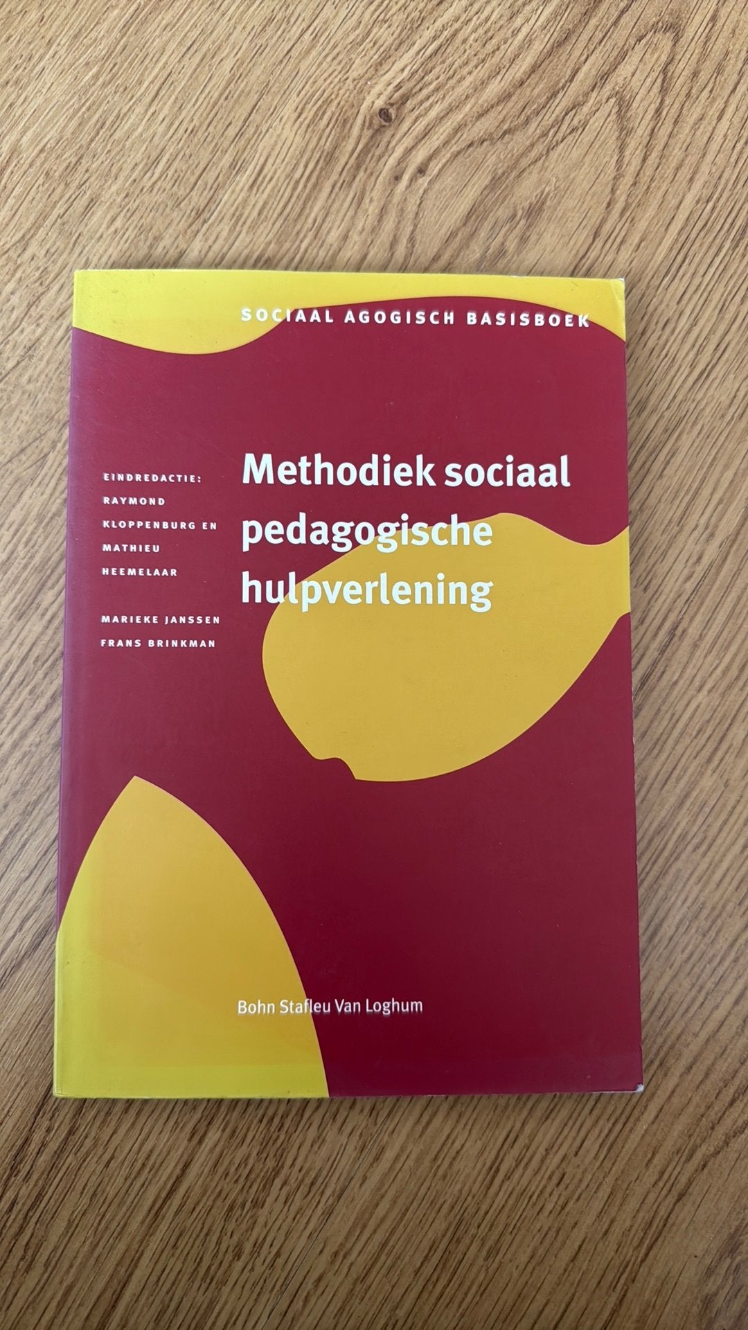 Methodiek sociaal pedagogische hulpverlening, Boeken, Ophalen, Zo goed als nieuw, Nederland