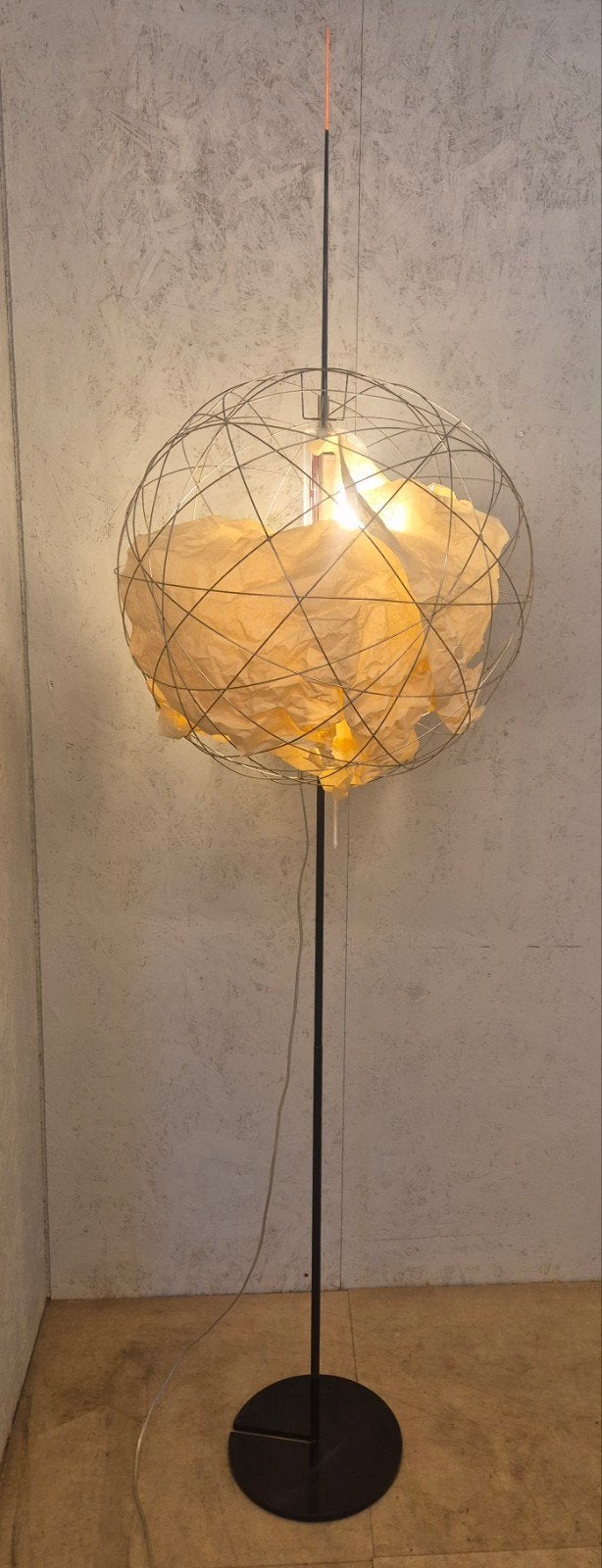 Ingo Maurer Knüller vloerlamp – Iconisch design – Zeldzaam, Ophalen, Gebruikt, Ingo Maurer, Modern Design