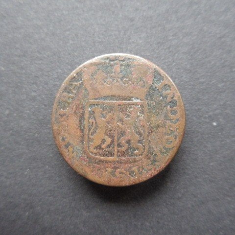 Duit 1791 Gelderland VOC, Postzegels en Munten, Verzenden, Vóór koninkrijk, Overige waardes, Losse munt