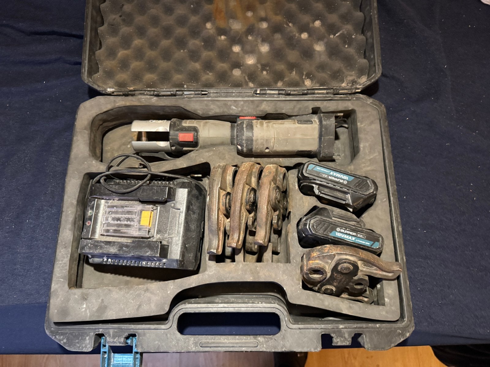 Press pipe machine met toebehoren, Ophalen of Verzenden, Gebruikt