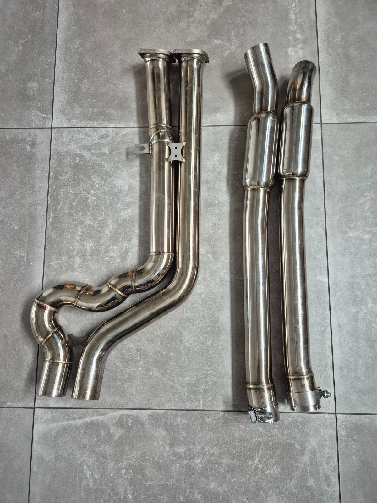 BMW X3M f97 midpipe equal lenght/opf delete., Ophalen of Verzenden, Gebruikt, Universele onderdelen