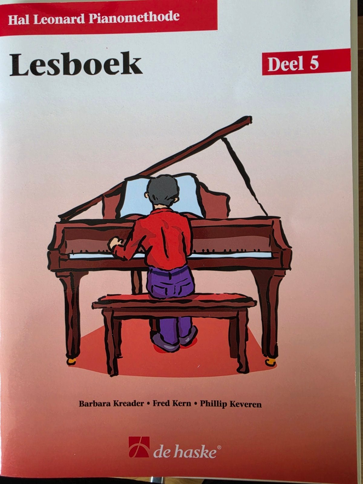 Hal Leonard Pianomethode Lesboek Deel 5 - Nieuw, Ophalen of Verzenden, Nieuw, Niet van toepassing, Barbara Kreader, Fred Kern, Phillip Keveren
