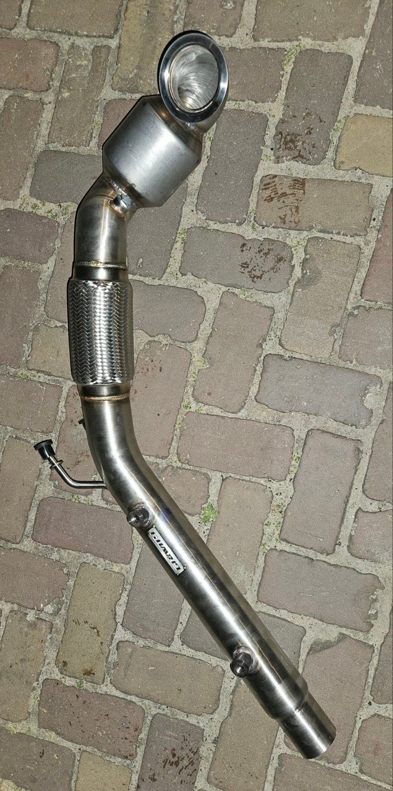 Uitlaat downpipe sport kat VW AUDI SEAT SKODA 1.8 / 2.0 ZIE, Ophalen of Verzenden, PERFORMANCE-EXHAUST.NL, INFO@PERFORMANCE-EXHAUST.NL