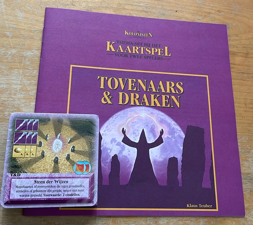Tovenaars & Draken uitbreiding kolonisten kaartspel, Hobby en Vrije tijd, Gezelschapsspellen | Kaartspellen, Verzenden, Nieuw