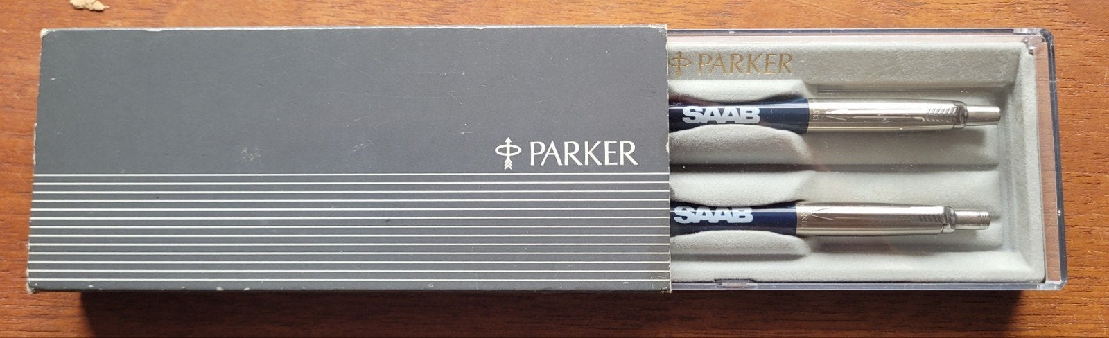 Parker Pennenset SAAB Editie - Balpen & Vulpotlood, Pennenset, Parker, Nieuw, Ophalen of Verzenden