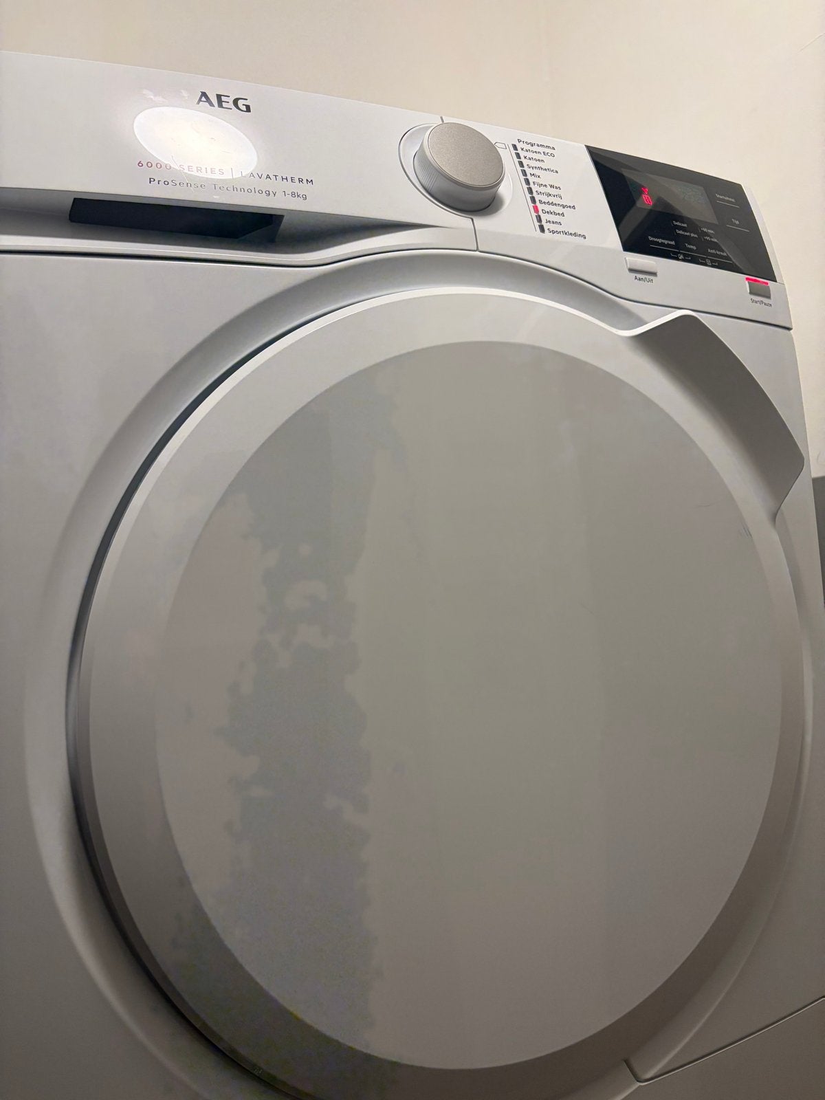 AEG Lavatherm 6000 Series 8kg Warmtepompdroger, Ophalen, 8 tot 10 kg, Zo goed als nieuw, 85 tot 90 cm