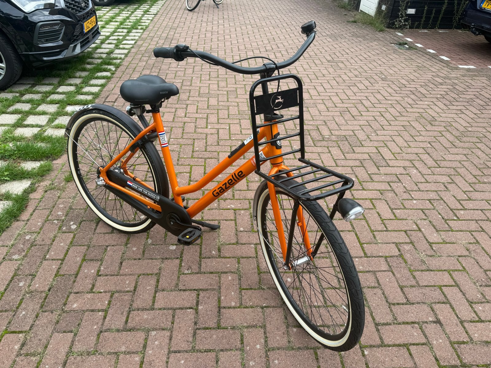 Gazelle F1 Limited Edition Transportfiets - Zo goed als nieu, Fietsen en Brommers, Ophalen, Terugtraprem, 53 tot 56 cm, Versnellingen