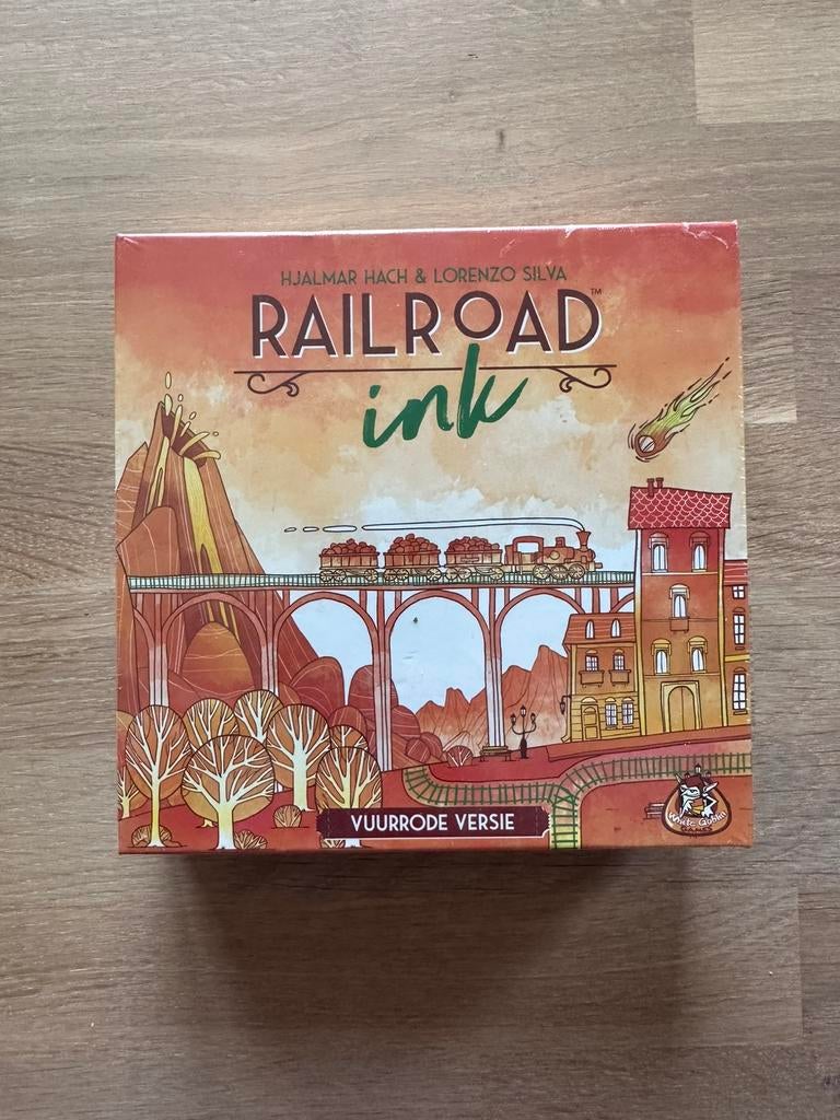 Rail road ink - white goblin games, Ophalen of Verzenden, Zo goed als nieuw