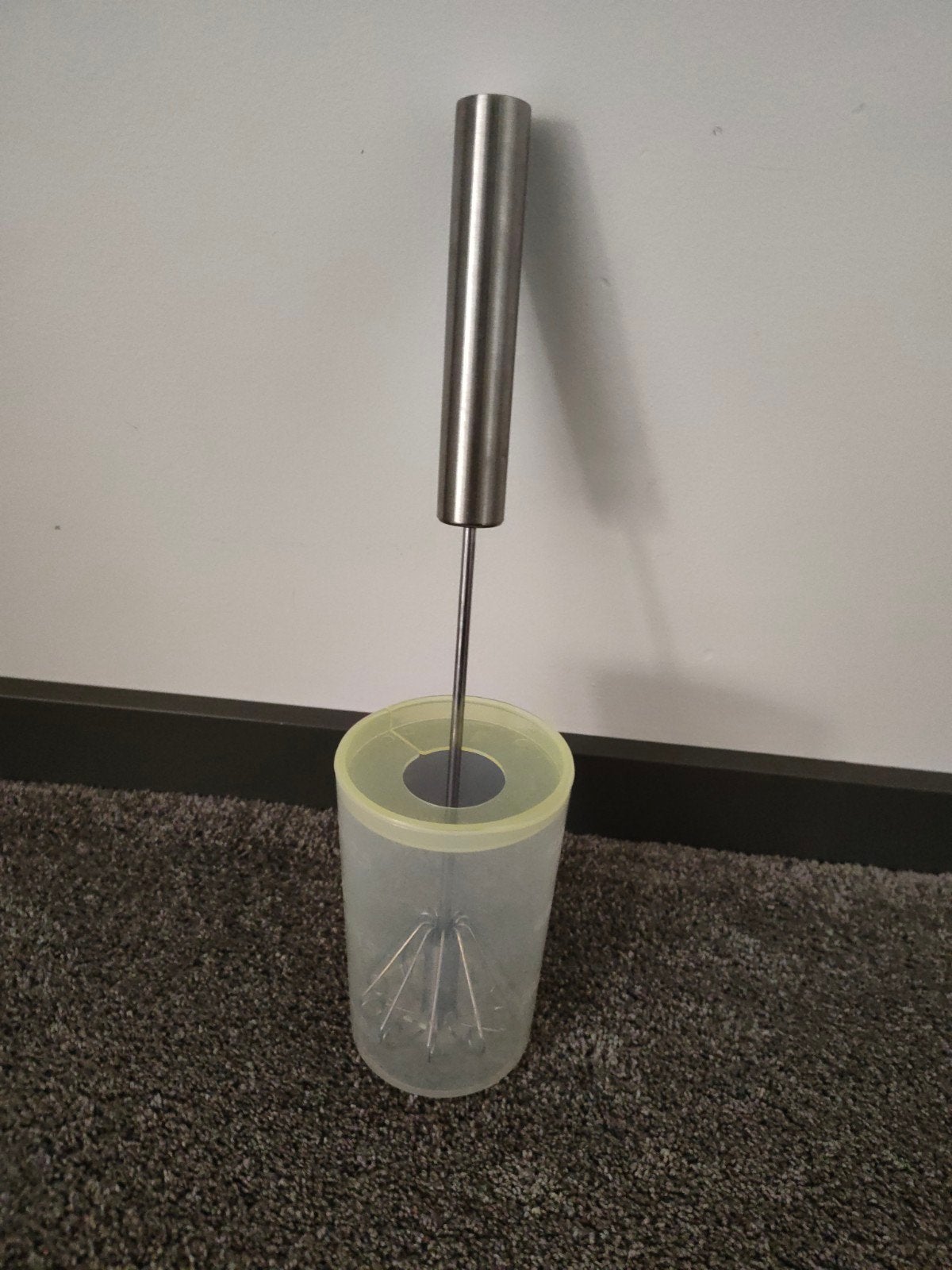 Figuratta Mini Mixer - Handmixer voor Cappuccino, Milkshakes, Ophalen, Overige typen, Nieuw, Grijs