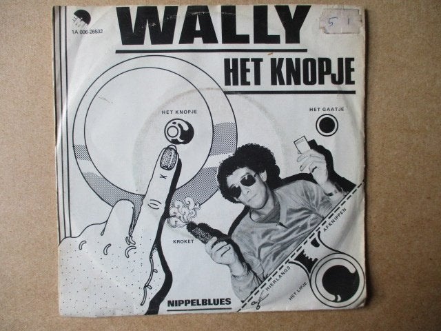 s0665 wally - het knopje, Ophalen, Gebruikt, 7 inch, Overige genres