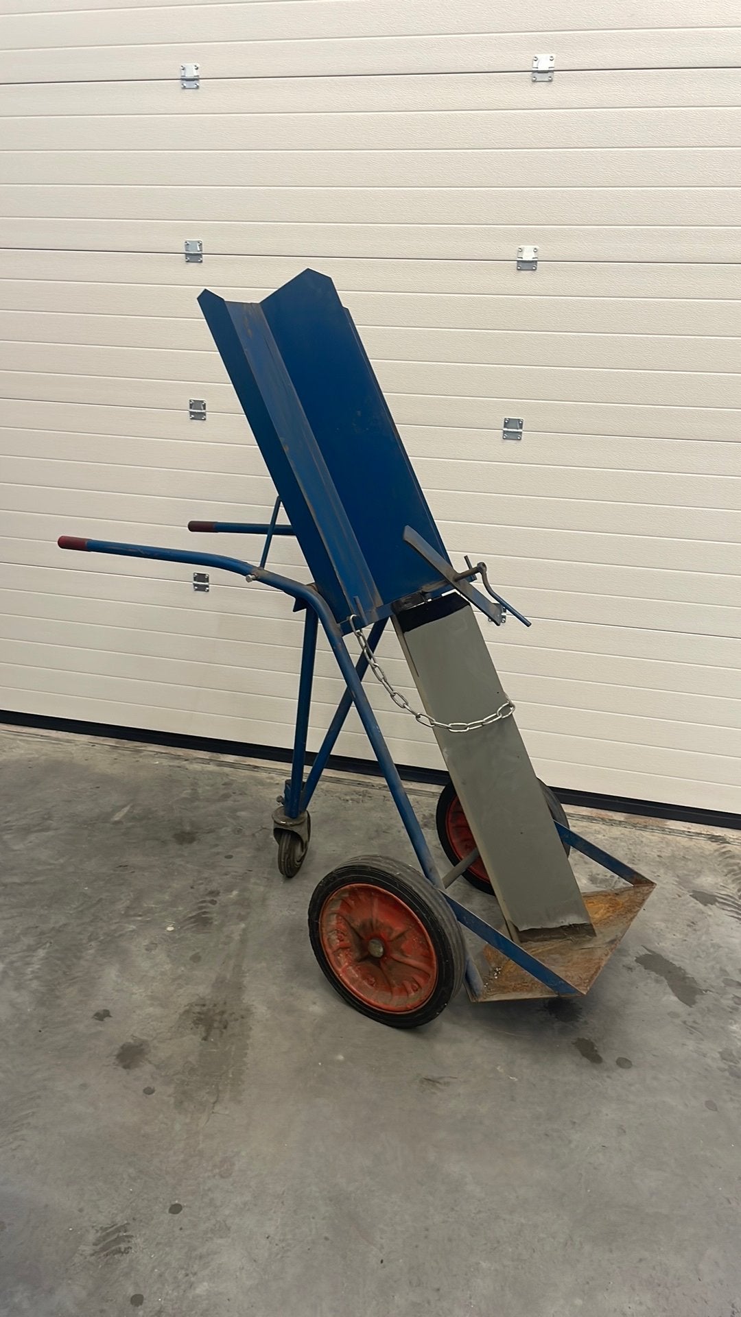 Te koop kar voor 2 grote gasflessen, Ophalen, Gebruikt, Handmatig, Tweewielig