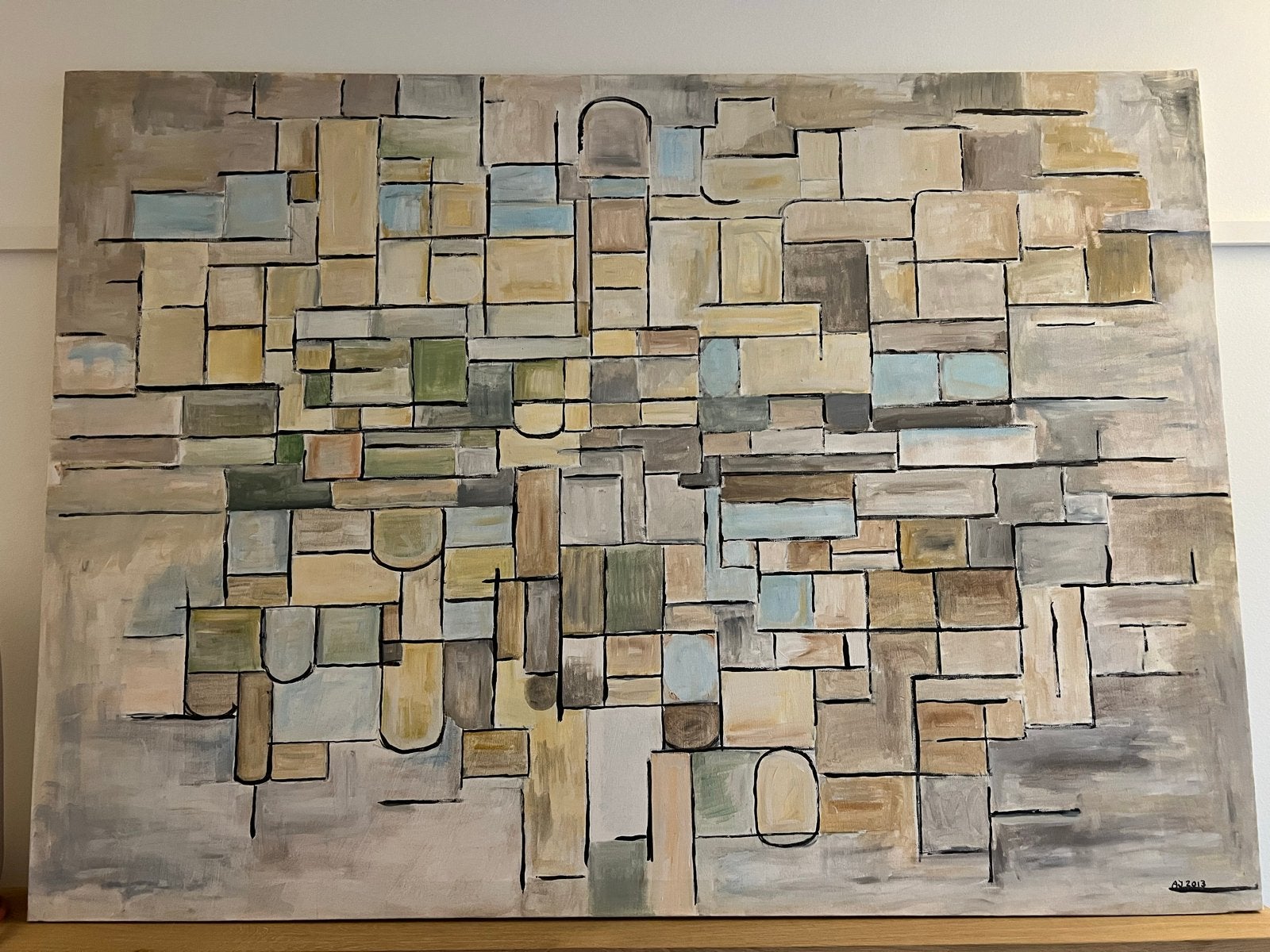 Composition No II -  A.J. Moerman 2013, Ophalen