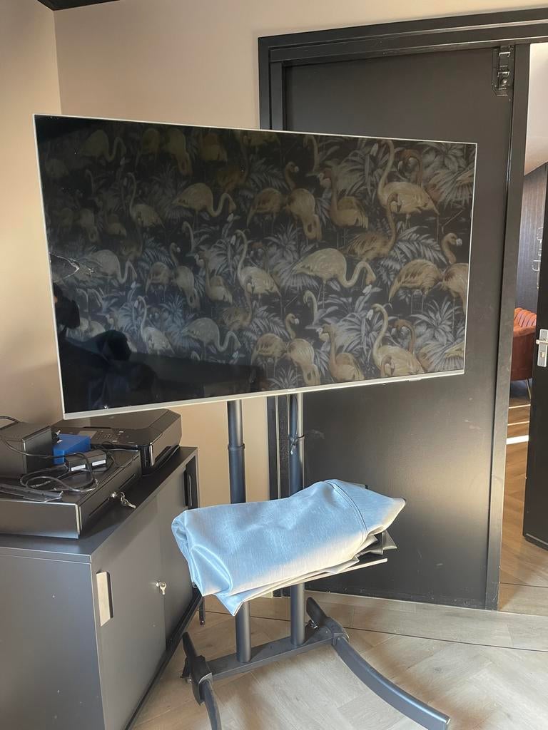Philips 55 inch 4K Smart TV met Ambilight (defect), Ophalen, Philips, LED, 4k (UHD)