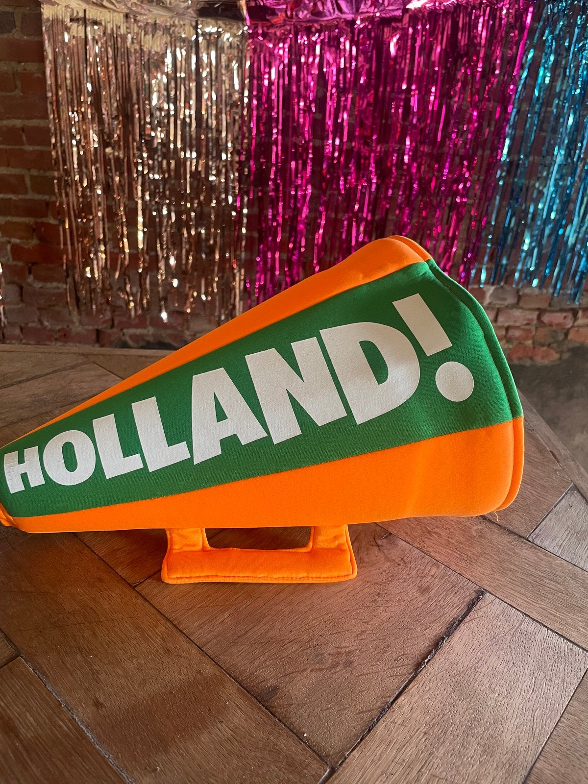 Holland! Heineken toeter - Oranje feestartikel, Ophalen, Zo goed als nieuw, Feestartikel, Oranje of Koningsdag