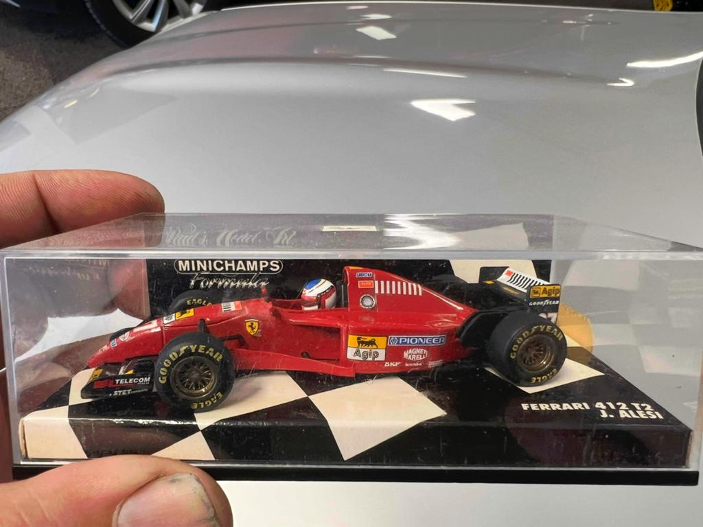 Minichamps Ferrari 412 T2 J. Alesi Formule 1 modelauto, Ophalen of Verzenden, Gebruikt, Formule 1