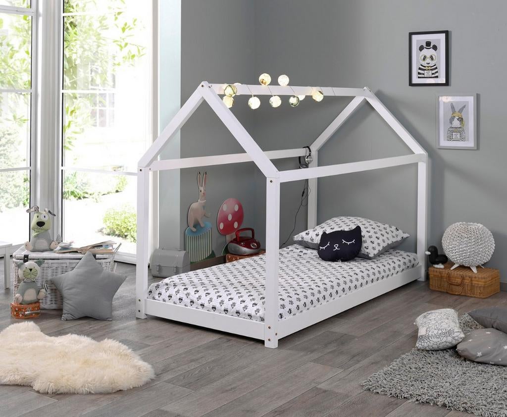 Peuter bedhuisje 70x140cm met zgan matras, Ophalen, 70 tot 85 cm, 140 tot 160 cm, Zo goed als nieuw