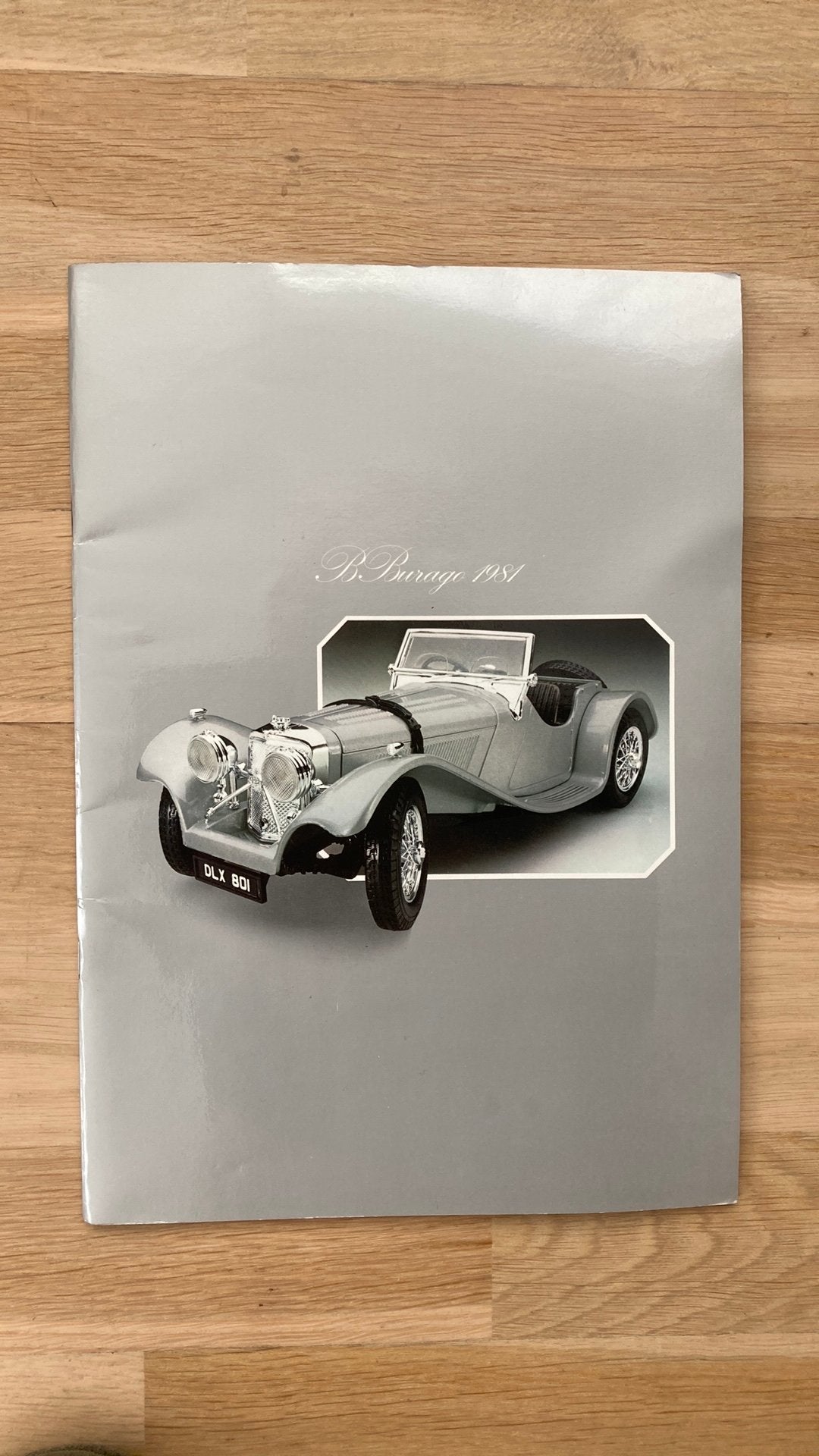 2x catalogus BBurago 1981 en 1985, Ophalen of Verzenden, Zo goed als nieuw, Auto