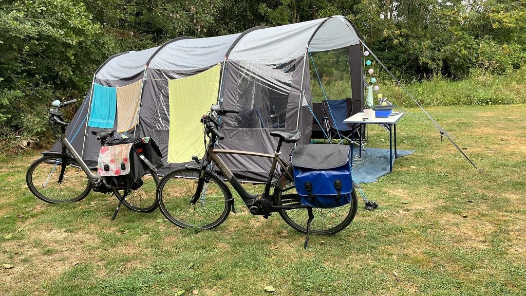 Safarica tent Reef 310, Caravans en Kamperen, Tenten, Ophalen, Zo goed als nieuw, Tot en met 4