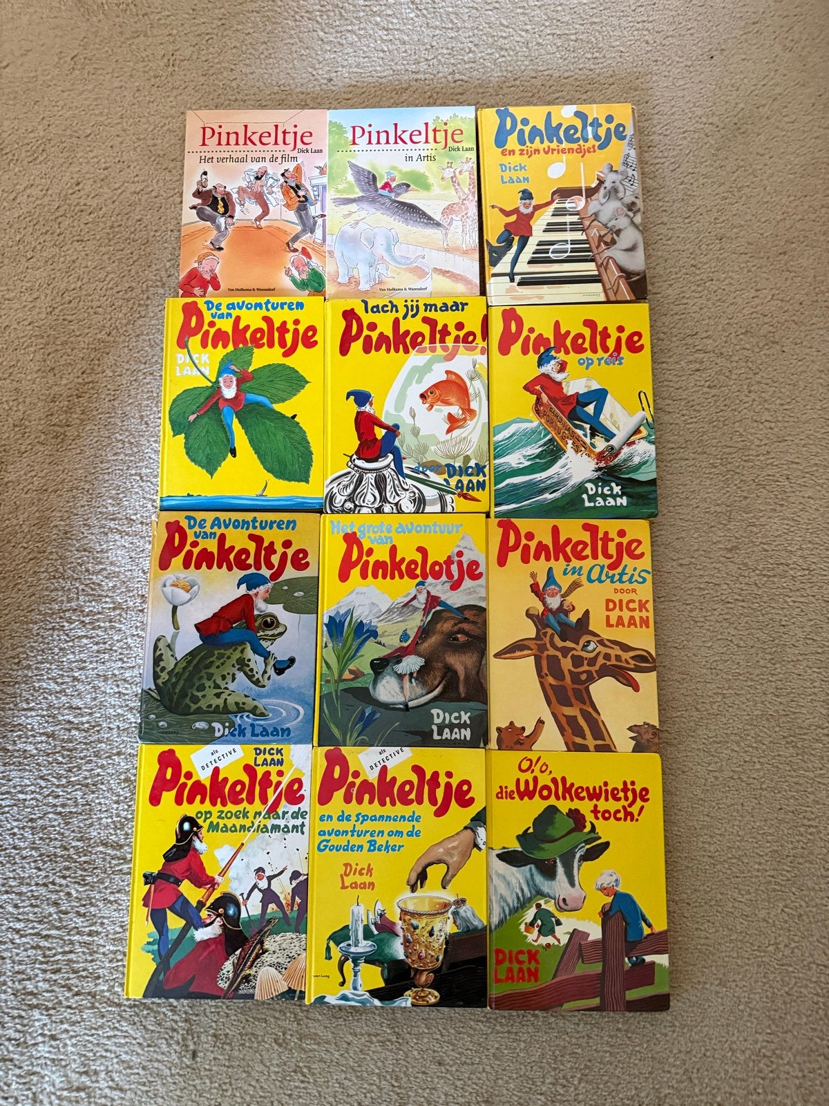 Pinkeltje Boeken Collectie - 12 Delen van Dick Laan, Ophalen of Verzenden, Gelezen, Fictie algemeen