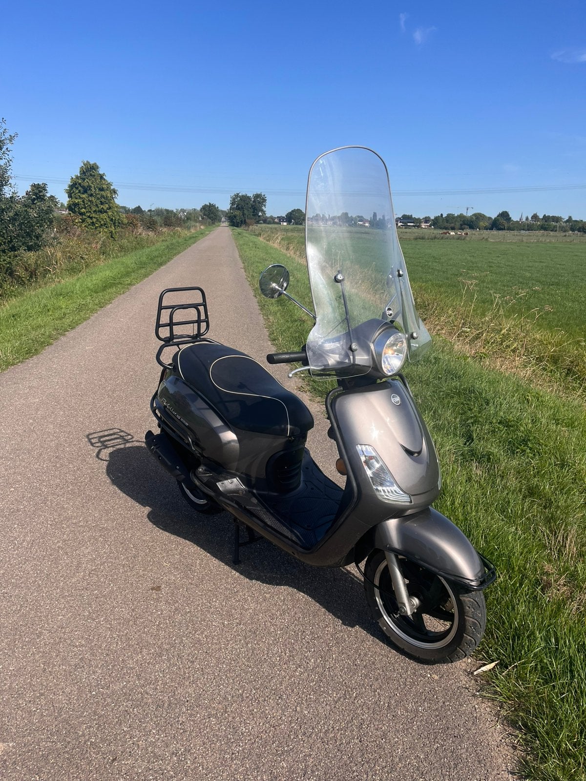 Sym Fiddle 2, Ophalen, Zo goed als nieuw, Benzine, Fiddle