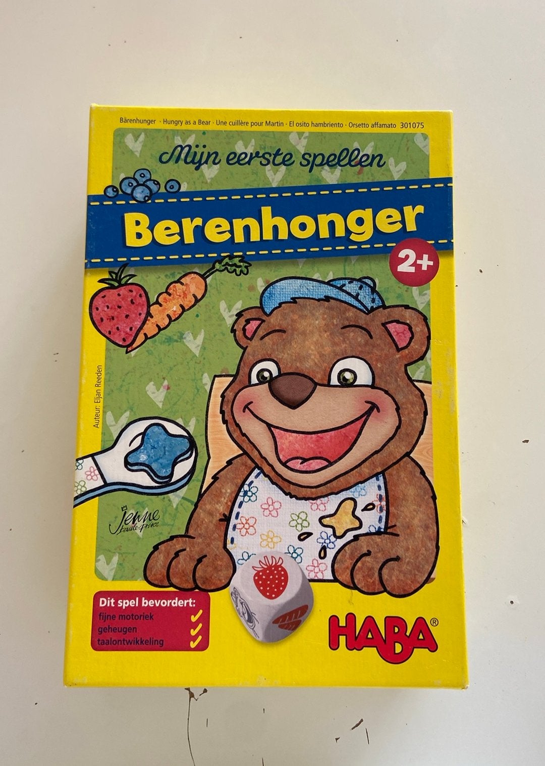 HABA Berenhonger Spelletje, Een of twee spelers, Ophalen of Verzenden, Zo goed als nieuw