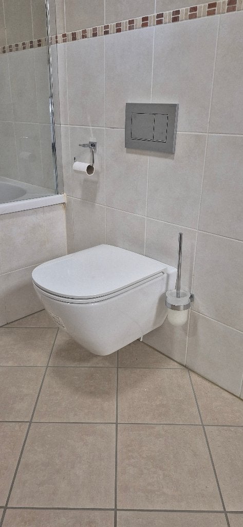Laufen Lua wandcloset met zitting nieuw!, Ophalen, Nieuw, Steen, Toilet
