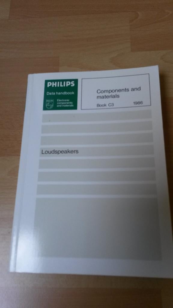 Philips data handbook components and materials 1986, Boeken, Techniek, Ophalen of Verzenden, Gelezen, Elektrotechniek
