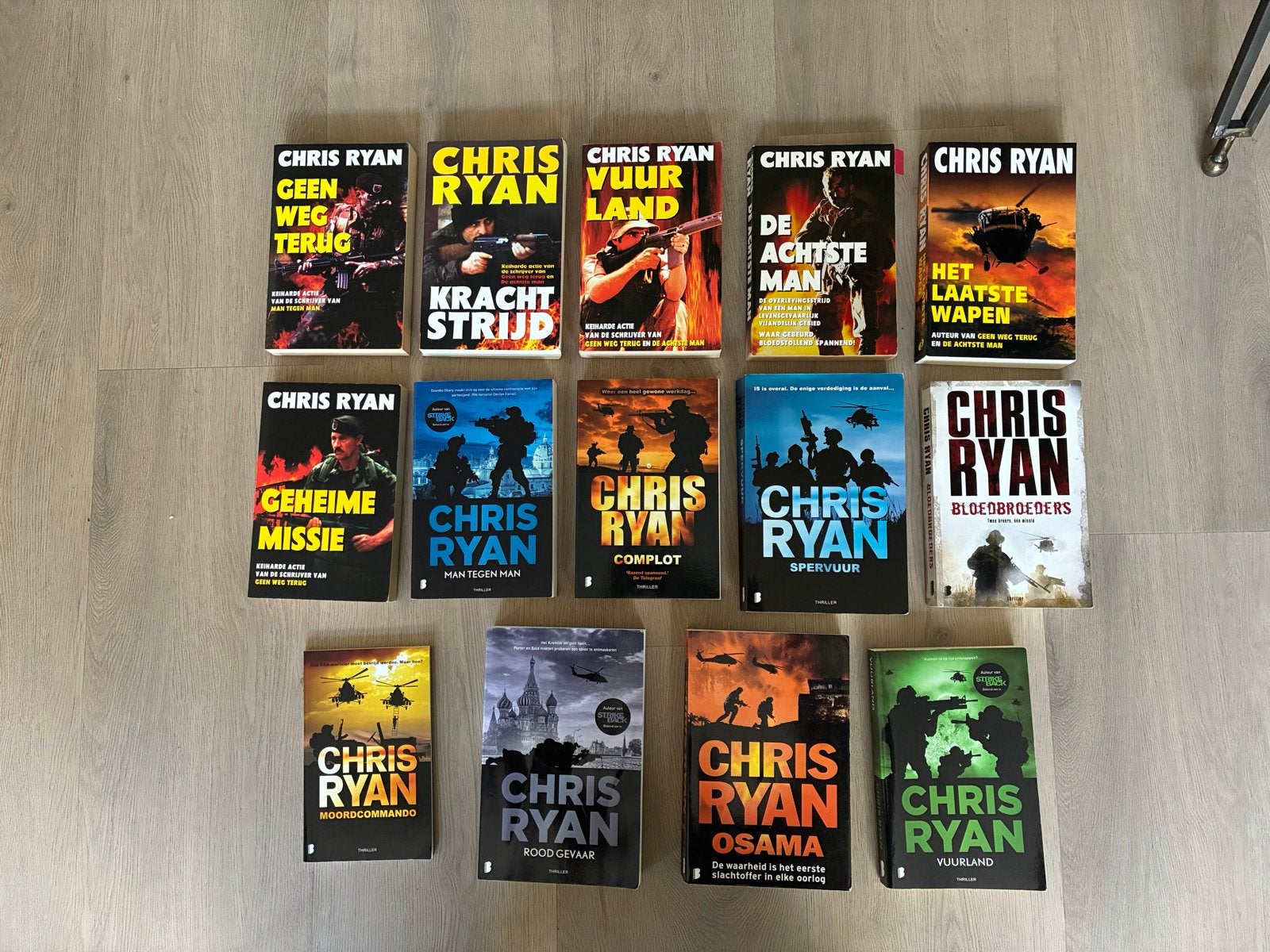 Chris Ryan Boekenpakket - 14 Thrillers, Boeken, Ophalen of Verzenden, Gelezen, Europa overig