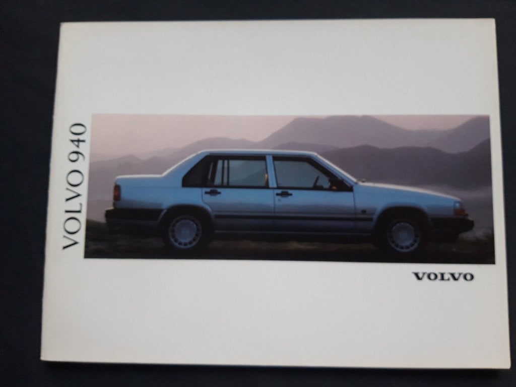 folder Volvo 940 1991 Nederlands ( B230FH), Boeken, Ophalen of Verzenden, Zo goed als nieuw, Volvo