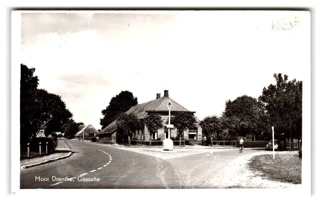 Gasselte, Mooi Drenthe, Verzamelen, Ansichtkaarten | Nederland, Gelopen, Drenthe, 1960 tot 1980, Verzenden