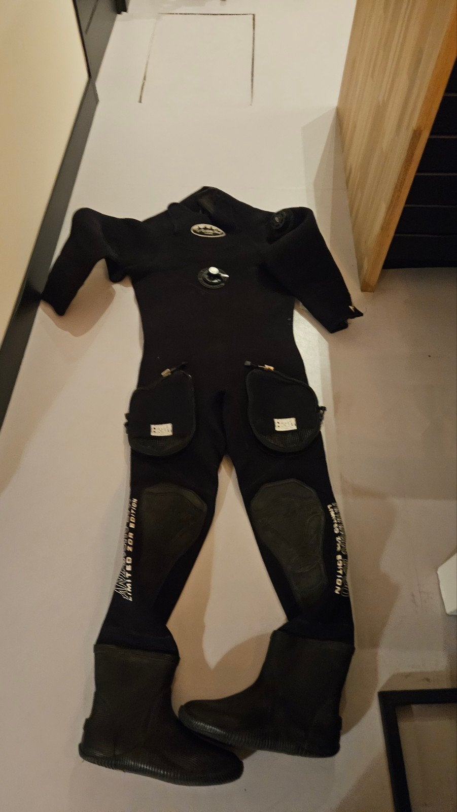 Droogpak met binnenpak!, Ophalen, Waterproof, Gebruikt, Drysuit