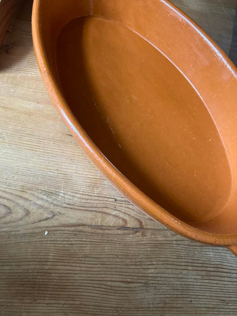 Ovenschaal van terracotta - 40 cm, Ophalen of Verzenden, Nieuw