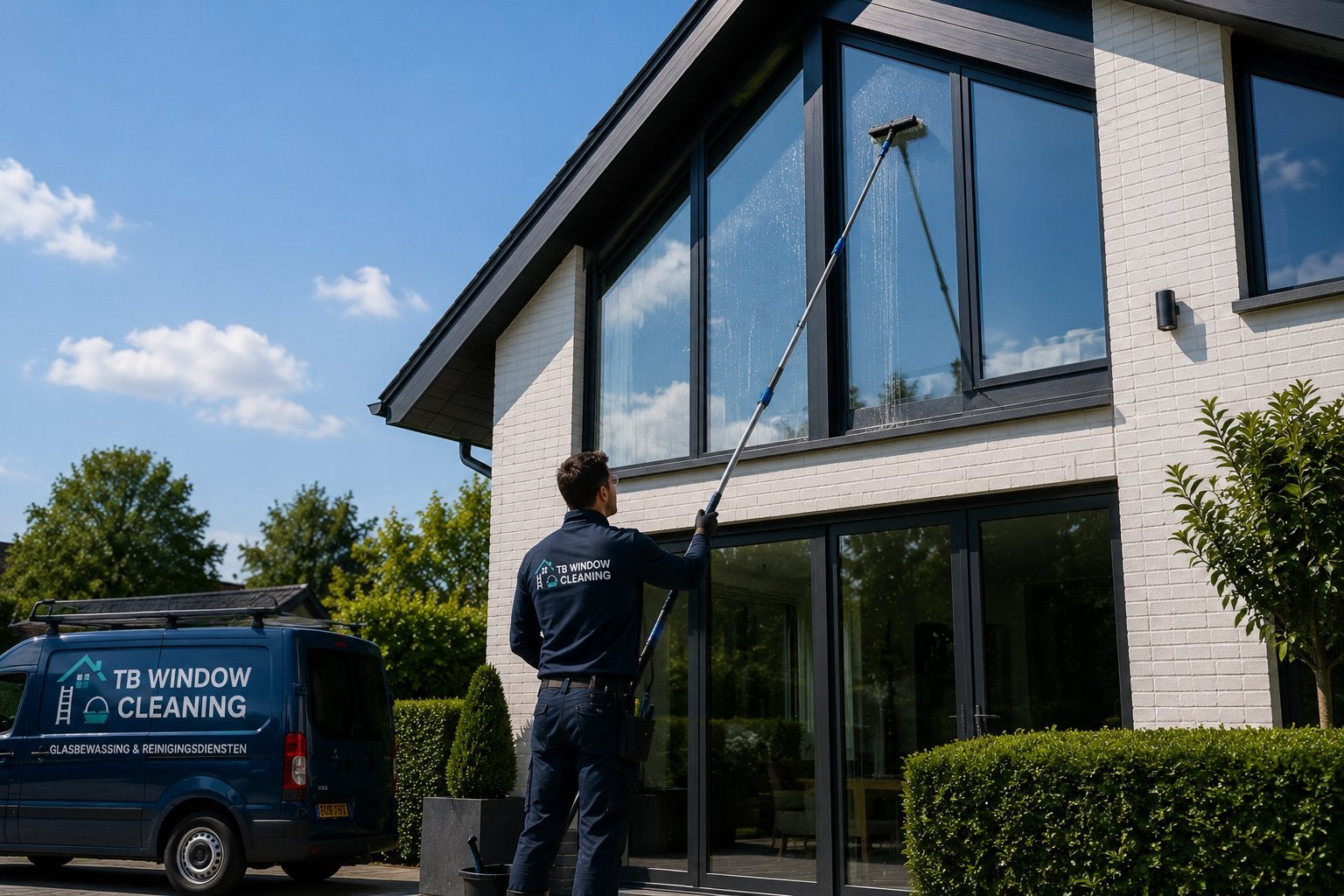 Glazenwasser | Tot 20% Burenkorting, Schoonmaken bedrijfsruimte
