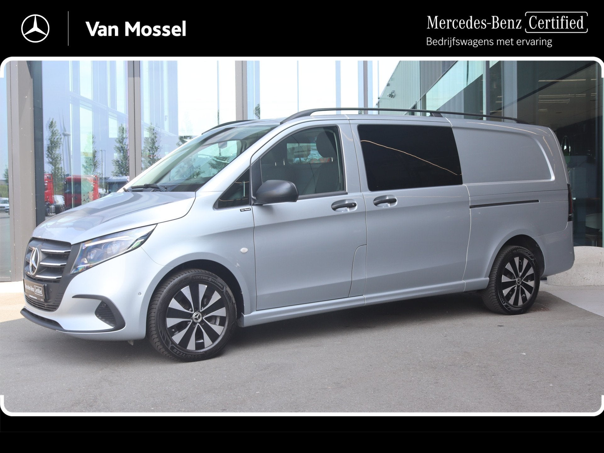 Mercedes-Benz Vito 119 CDI Aut. L3 |NAVI AIRCO/MBUX/2X SCHUI, Auto's, Automaat, Euro 6, 2500 kg, Bedrijf