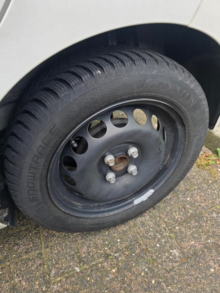 Winterbanden Vredestein Snowtrac 165/60 R15 77T M+S, Ophalen, Gebruikt, 15 inch, Banden en Velgen