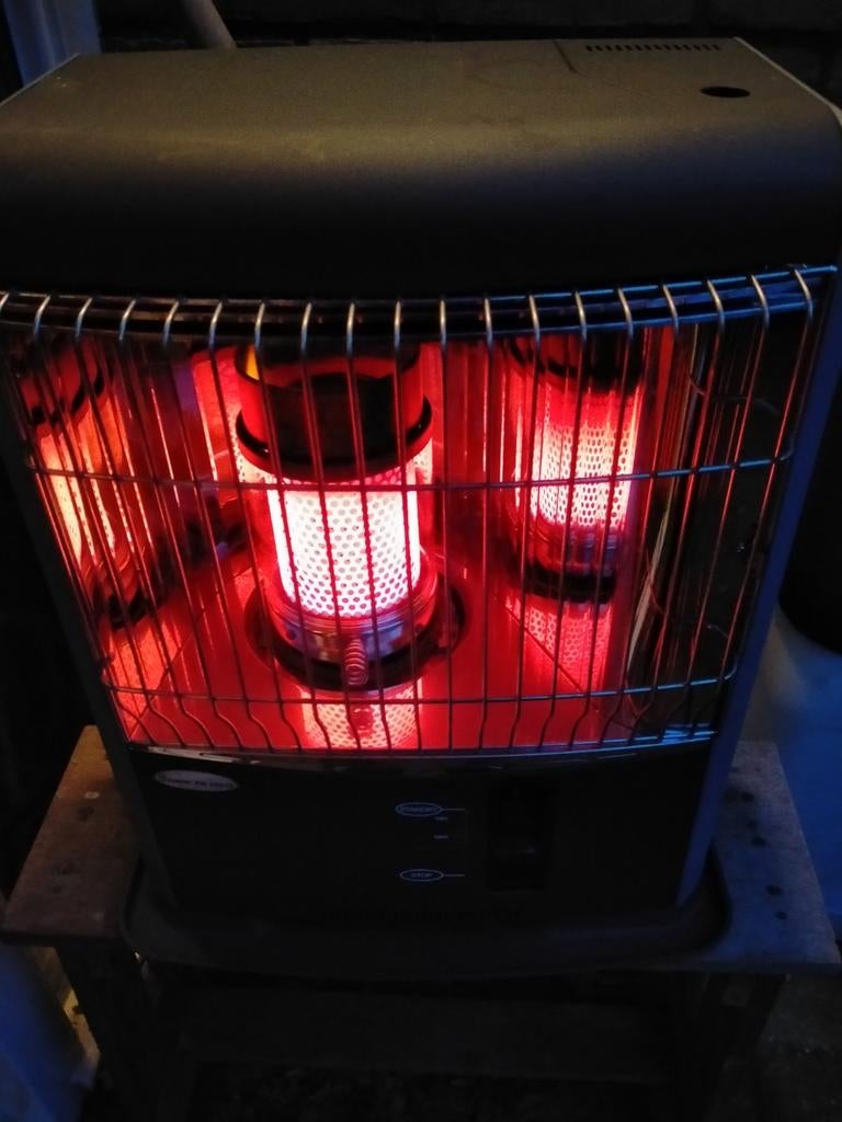 Zibro-achtig Kachel, Overige brandstoffen, Petroleumkachel, Ophalen of Verzenden, Zo goed als nieuw