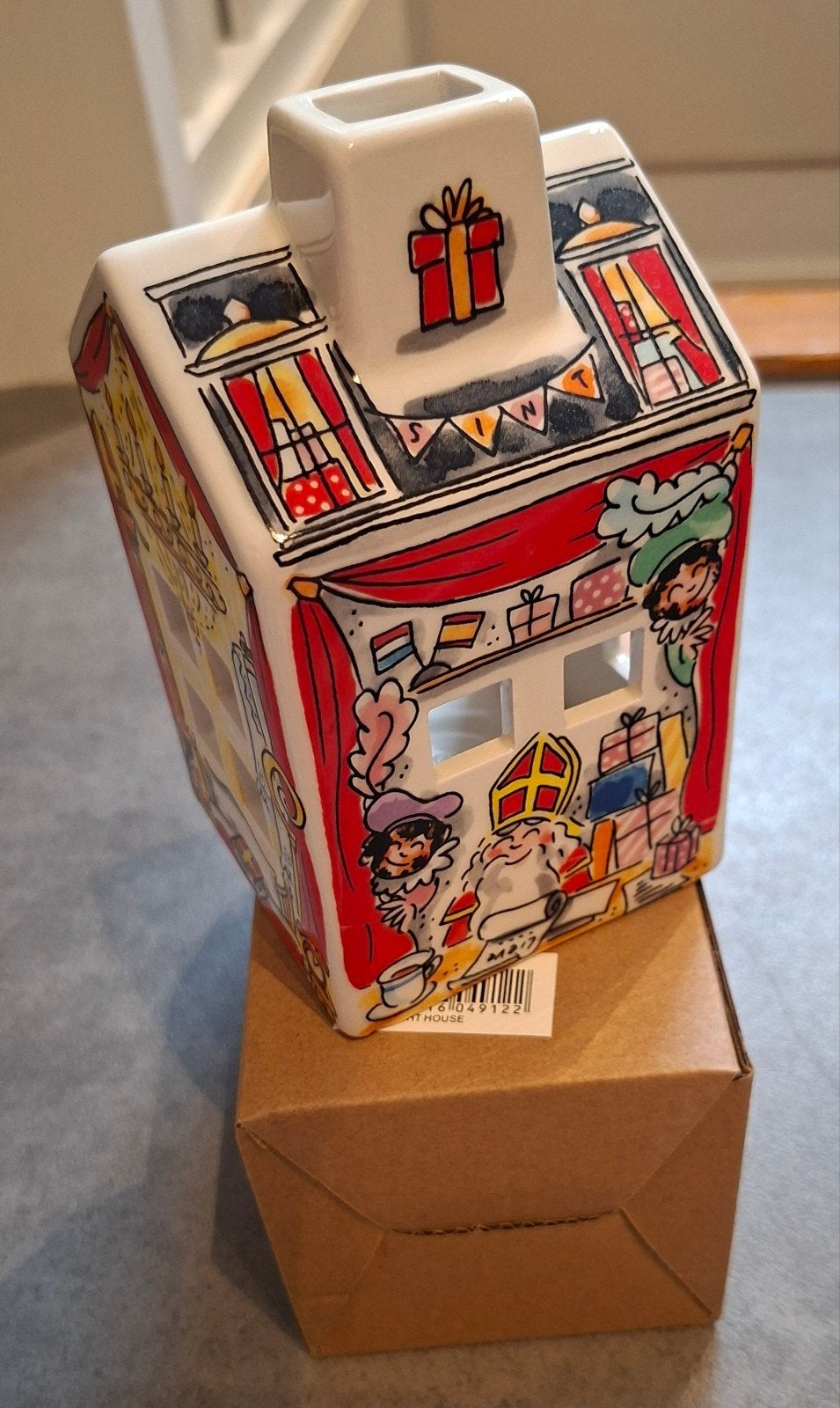 Blond Amsterdam Sinterklaas lichthuisje, Ophalen of Verzenden, Nieuw