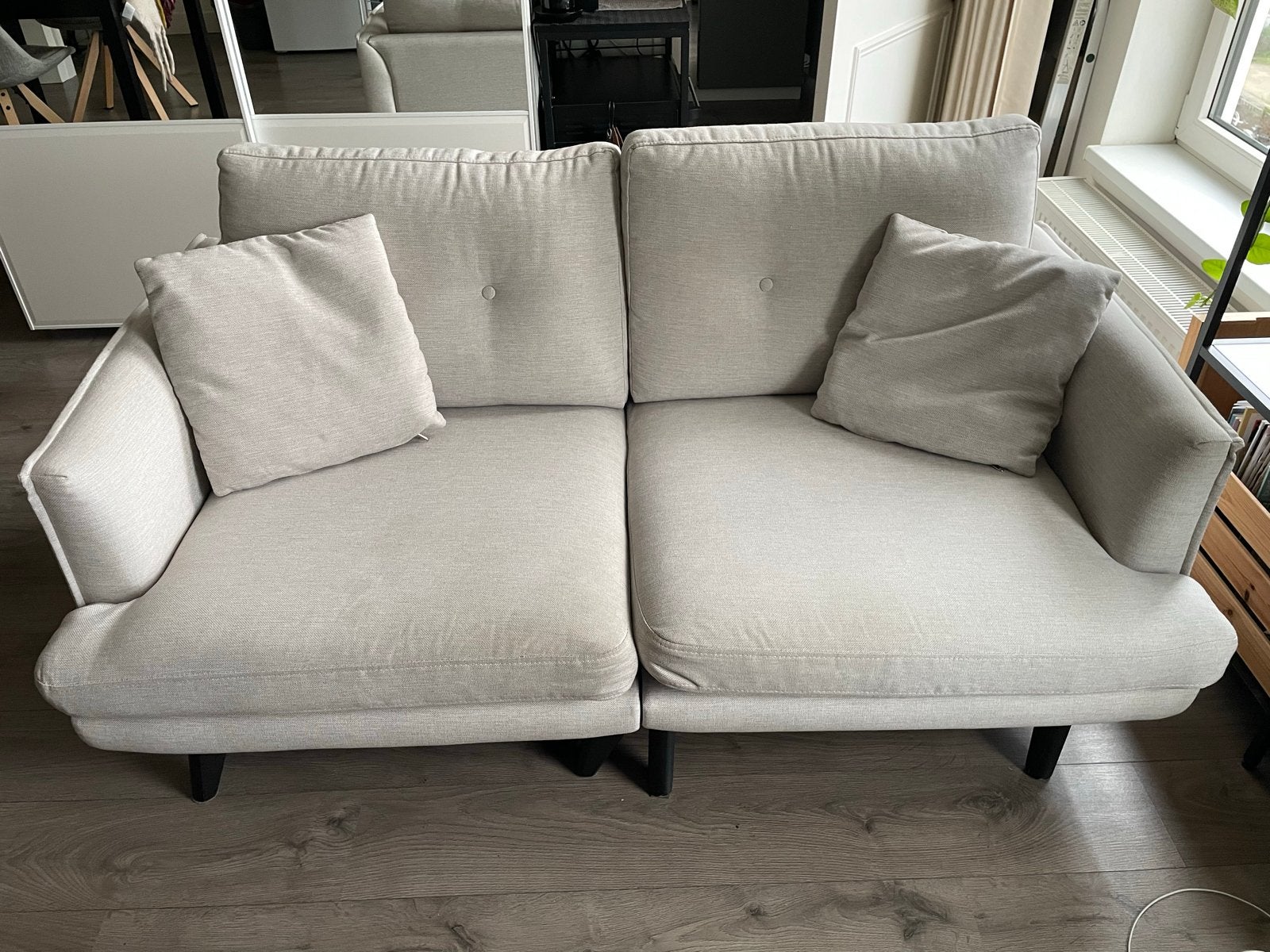 Comfortabele 2-zits bank van Seats and Sofas, Ophalen, 150 tot 200 cm, Tweepersoons, 75 tot 100 cm