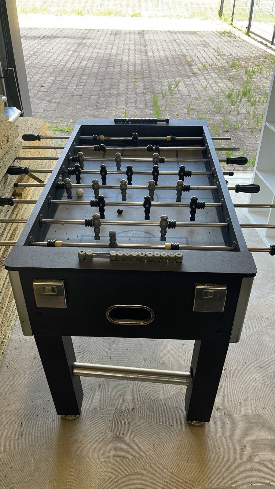 Voetbaltafel, Ophalen, Gebruikt