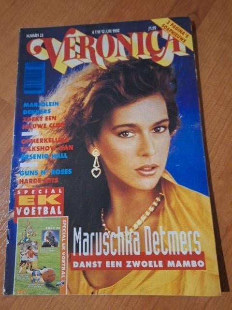 Veronica 1992 Maruschka Detmers Guns & Roses Ek Voetbal, Boeken, Verzenden, Gelezen, Muziek, Film of Tv