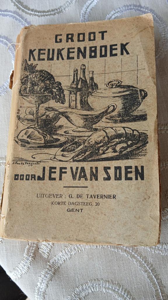 Kookboek: Groot Keukenboek door Jef van Soen 1927 België, Ophalen of Verzenden, Jef van Soen