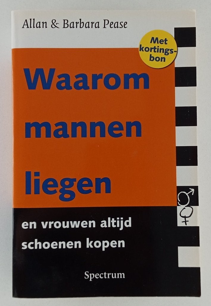 Waarom mannen liegen en vrouwen altijd schoenen kopen, Boeken, Ophalen of Verzenden, Gelezen, Sociale psychologie